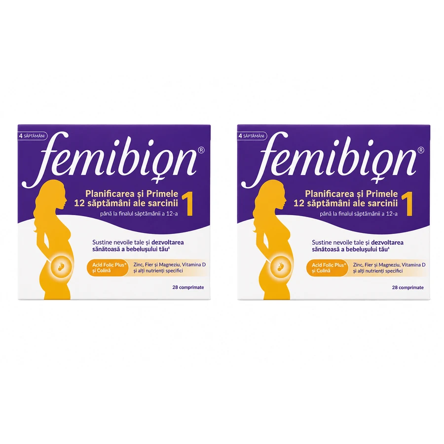 Femibion 1 Vroege Zwangerschap, 2x28 tabletten, PG