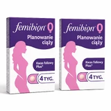 Femibion 0 Planowanie ciąży, Kwas foliowy Plus, 2x28 tabletek, Procter & Gamble