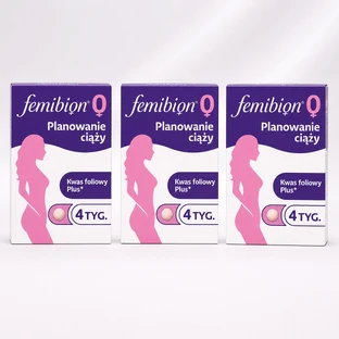 Femibion 0 Planificación del embarazo, Ácido fólico Plus, 3x28 comprimidos, Procter & Gamble