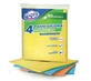 LOGEX SPONGE CLOTH 18x30 CM CF. 4 PZ (assorted colors)