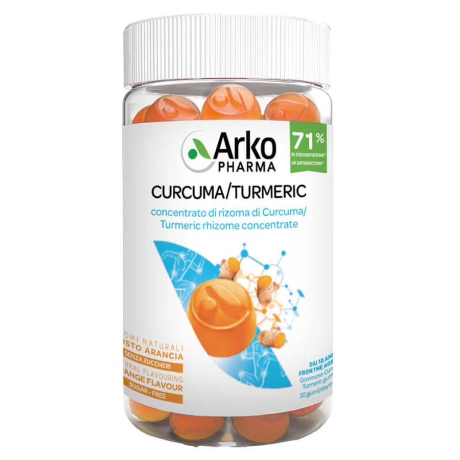 ARKOGUMMIES CÚRCUMA 60GUMMIES