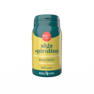 Spiruline Algues 125 Comprimés 400mg Erbavita