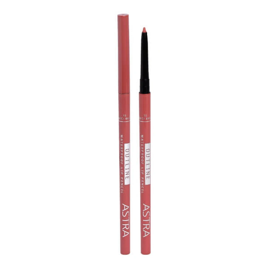 Astra Outline Waterproof Lip Pencil 03 Quick Brick Long Lasting