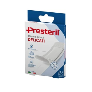 PRESTERIL Delicate plasters large 7x3 cm - 20 pieces