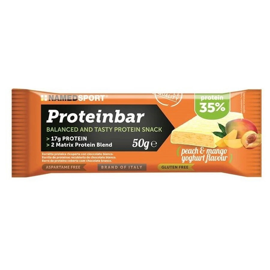 Proteinbar Melocotón y Mango 50g