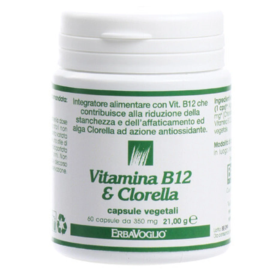 VITAMIN B12+CHLORELLA 60CPS