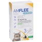 Amflee Combo 3 pipettes pour chats et furets 50 mg/60 mg