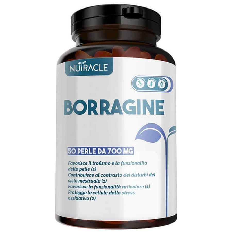 Nutracle Borretsch 50 Perlen