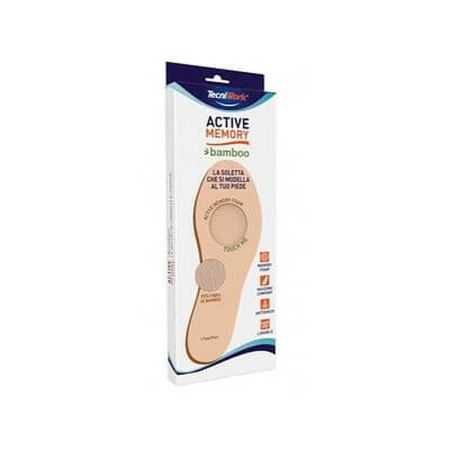 Active Memory Bambus-Einlegesohle 45