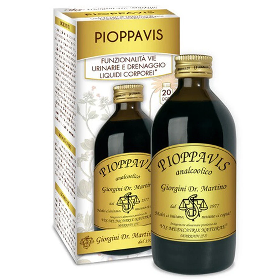 Pioppavis sans alcool 200ml Giorgini