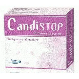 Candistop Dietary Supplement For Uro Genital System 10cps Pack 4.5 G
