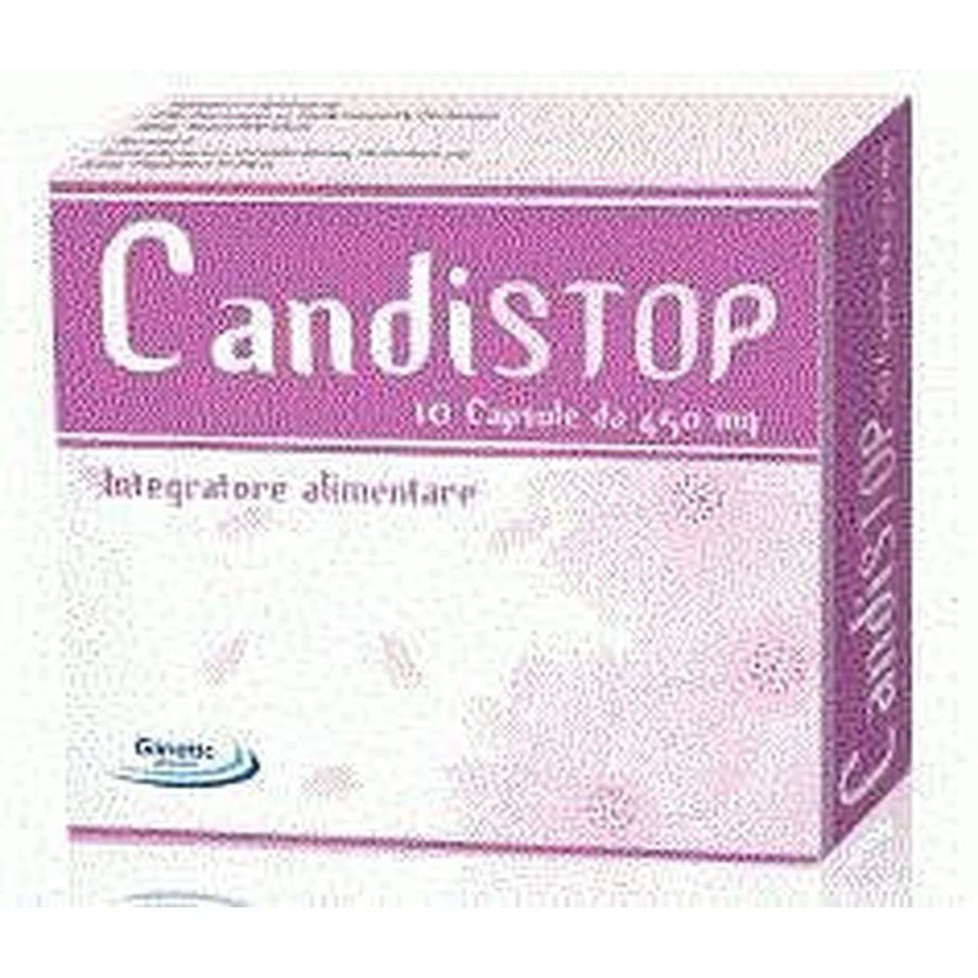 Candistop Dietary Supplement For Uro Genital System 10cps Pack 4.5 G