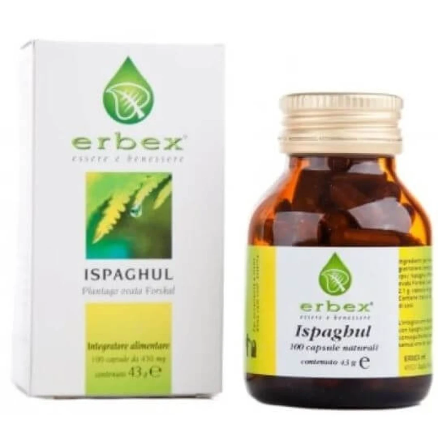 ISPAGHUL 100CPS 430MG ERBEX