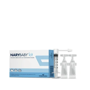 Nary Baby Kit 3% hypertonische Kochsalzlösung 20 Ampullen + Nasenzerstäuber