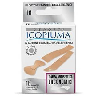 Icopiuma Assorted Ergonomic Elastic Plasters 16 Pieces