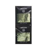 Apivita Groene Klei Reinigend Gezichtsmasker 2x8ml