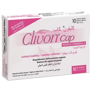 Clivon Cap 10 Capsules Vaginales