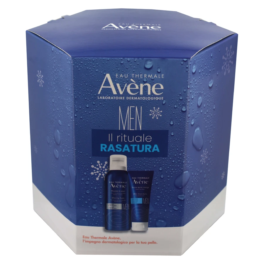 Avene Men Estuche de Navidad Bálsamo y Mousse de Afeitado