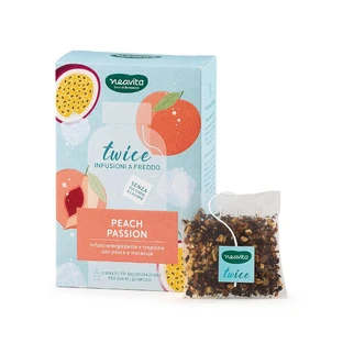 Neavita Twice Peach Passion Infusion à froid à la pêche et au maracuja - 12 Maxifiltres