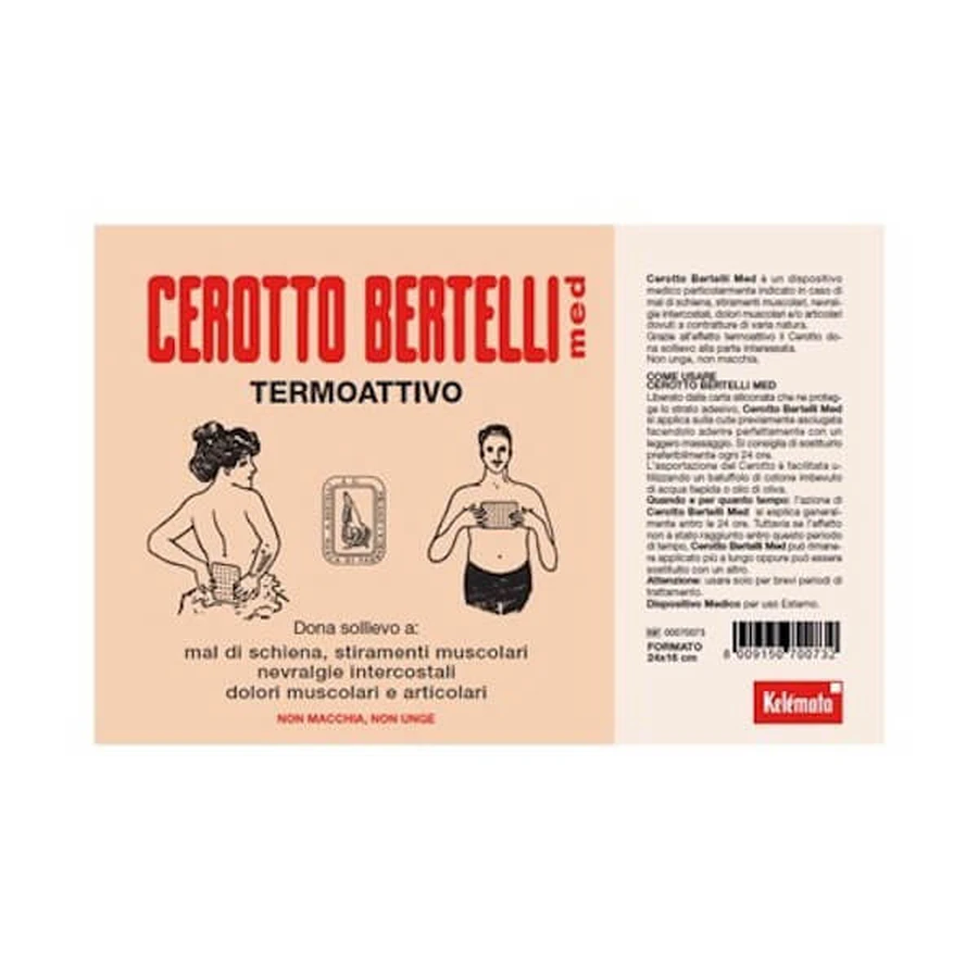 Bertelli Large Medicated Plaster