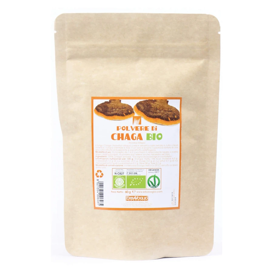 ORGANISCH CHAGA POEDER 60G