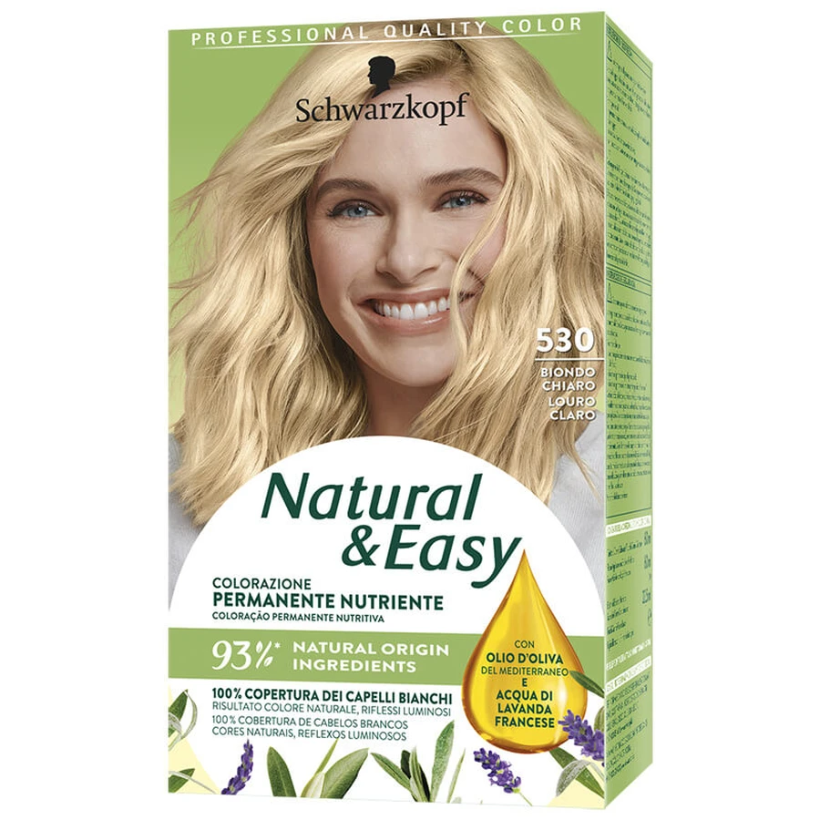 NATURAL &amp; EASY 530 CHAMPAGN BLOND