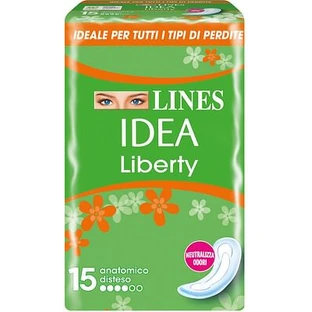 Lines Idea Absorbent Liberty Anatomical 15 Stück