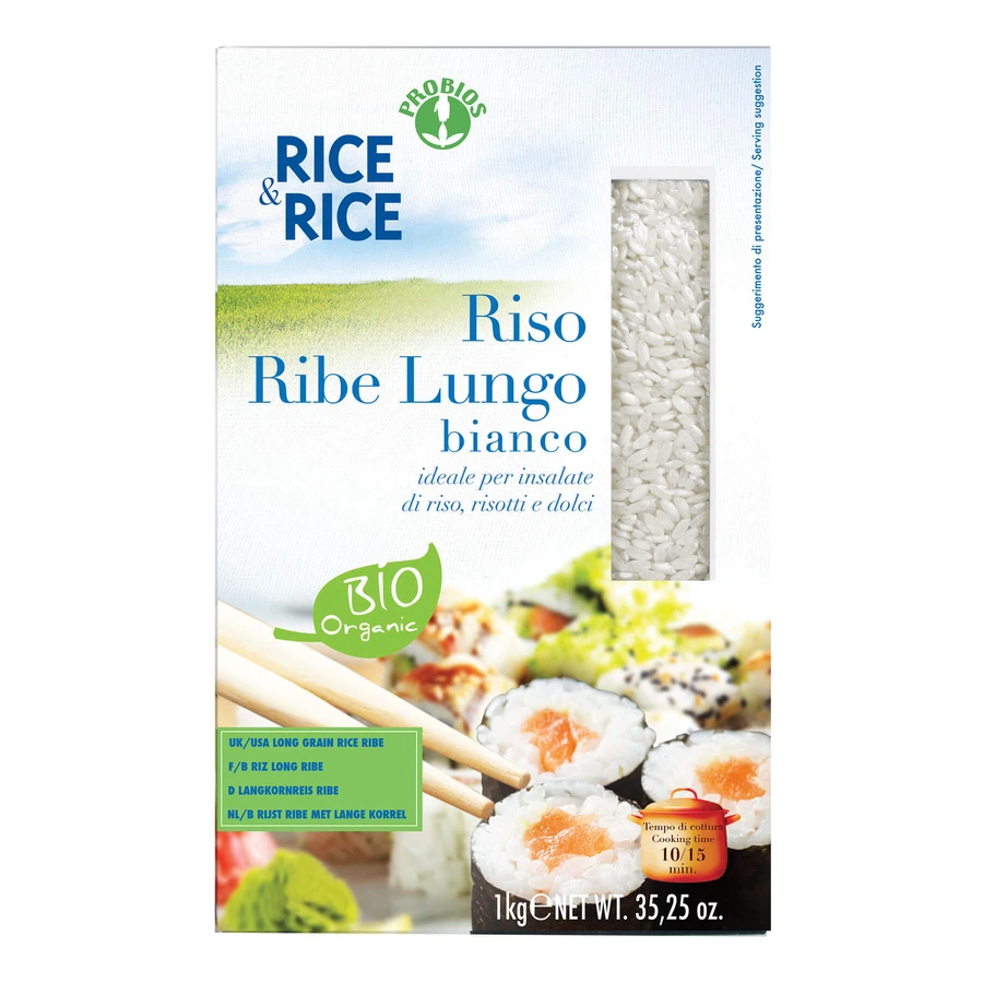 R&amp;R WHITE RIBE LONG RICE 1KG