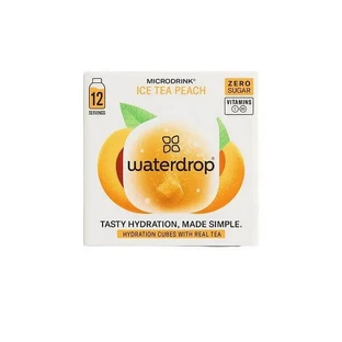 WATERDROP ICE TEA PEACH 12CUB