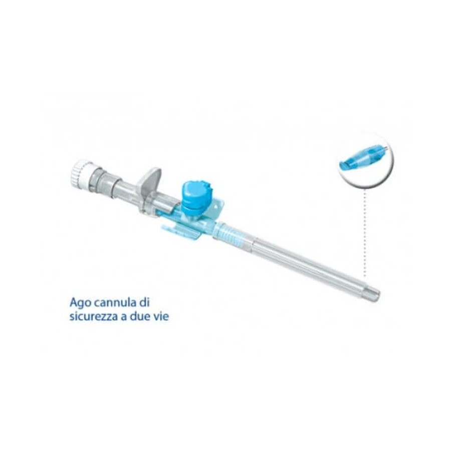 AIGUILLE CAN VENOPIC 2V FEP G14X45 1P