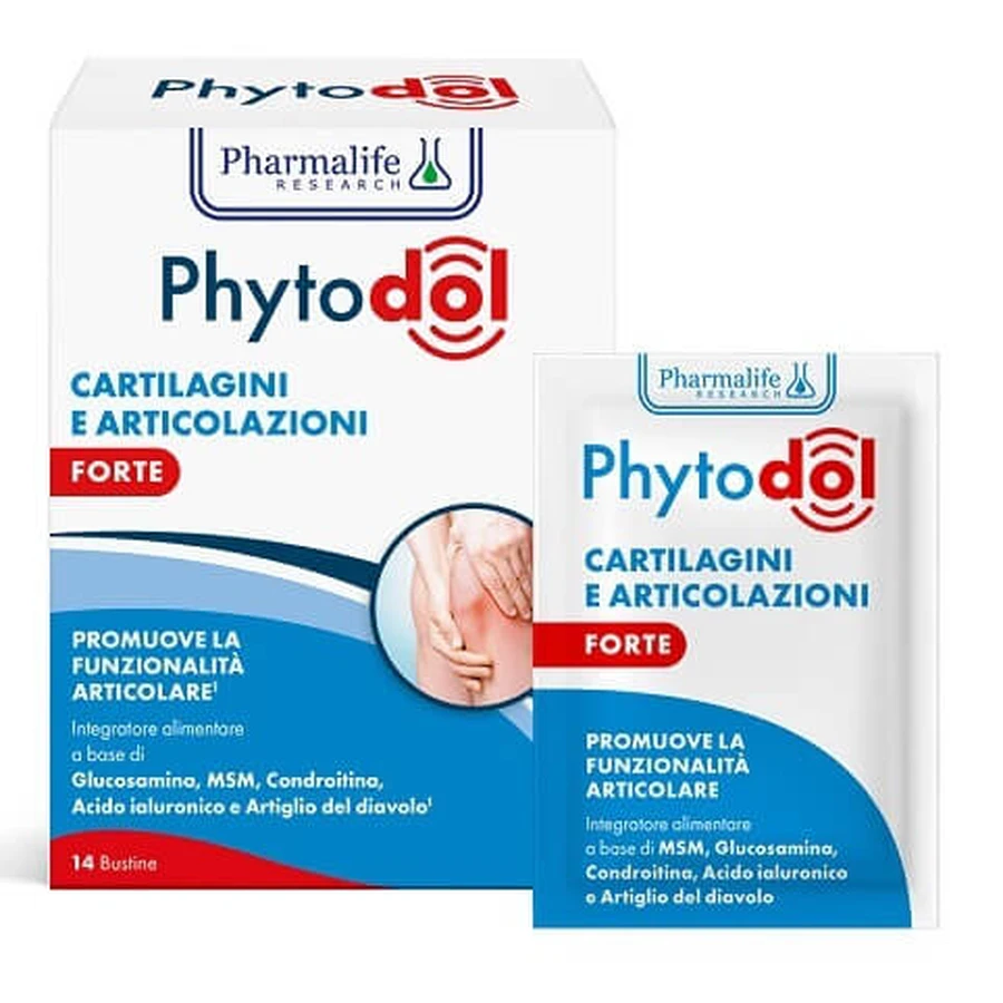 Phytodol Forte Supliment alimentar pentru cartilaje și articulații 14 pliculețe