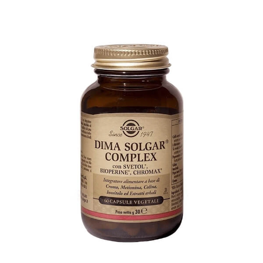 Solgar Dima Solgar Complex 60 Cápsulas Vegetales
