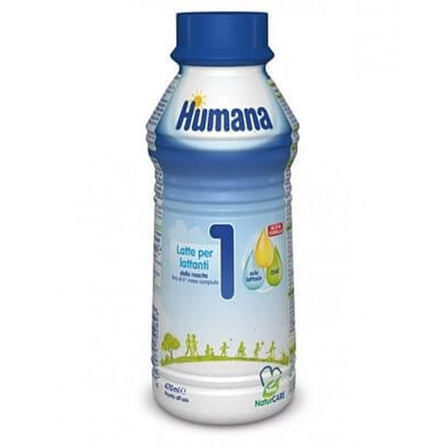 Humana 1 leche líquida para bebés desde el nacimiento 470ml