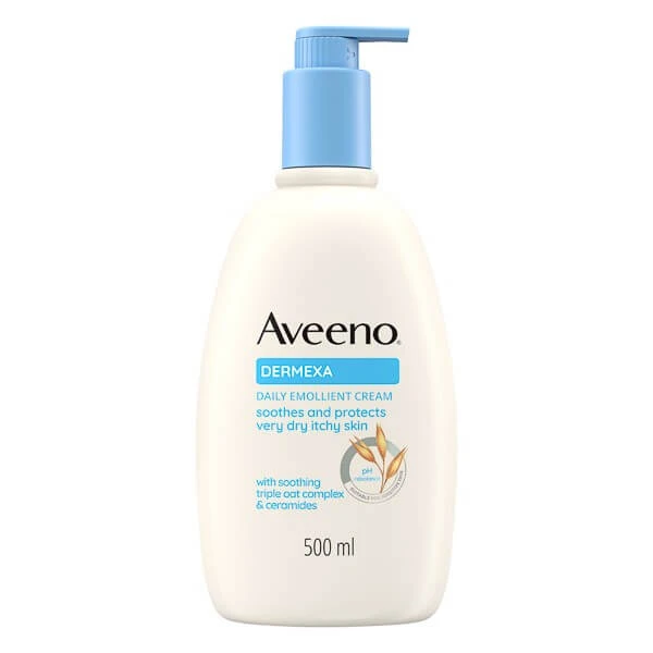 Aveeno Dermexa moisturizing cream for atopic and eczema-prone skin…