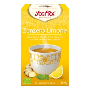 YOGI TEA GINGER LEMON 30.6G