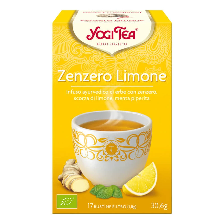 YOGI TEA GINGER LEMON 30.6G
