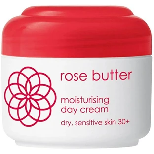 Crema facial hidratante de manteca de rosa, 50 ml, Ziaja