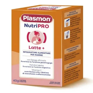 NutriPRO Leche+ Plasmón suplemento mamás 10 sobres