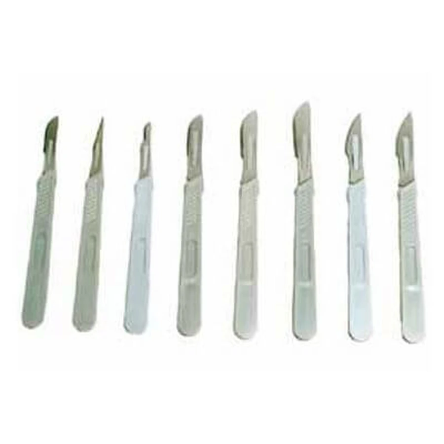 Bisturí desechable estéril Figura 12 10 piezas