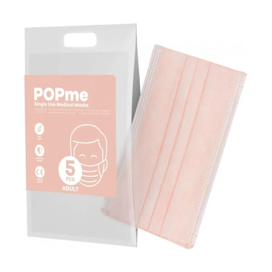 Popme Surgical Masks Face Powder 5 Pieces