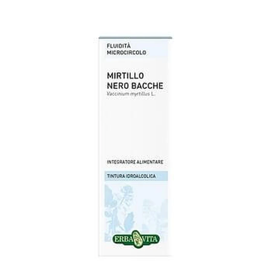 Bilberry Berry Hydroalcoholic Tincture 50 Ml Ebv