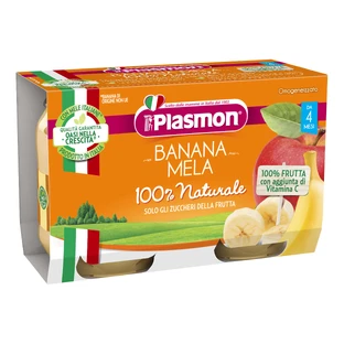 OMO PL.Plátano-Manzana 2x104g