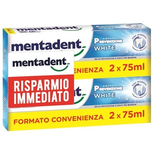 MENTADENT B Weiß 2x75ml