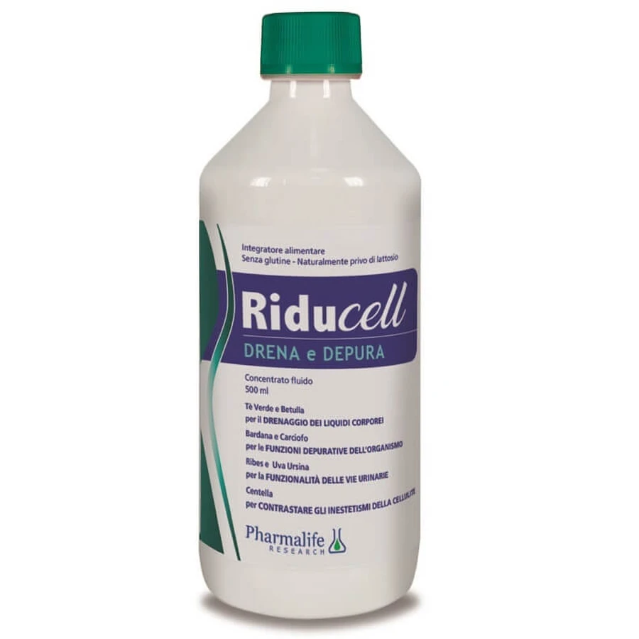 Riducell drains and purifies fluid concentrate 500ml