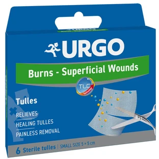 URGO WOUND GAUZE/UST 5X5 6PCS