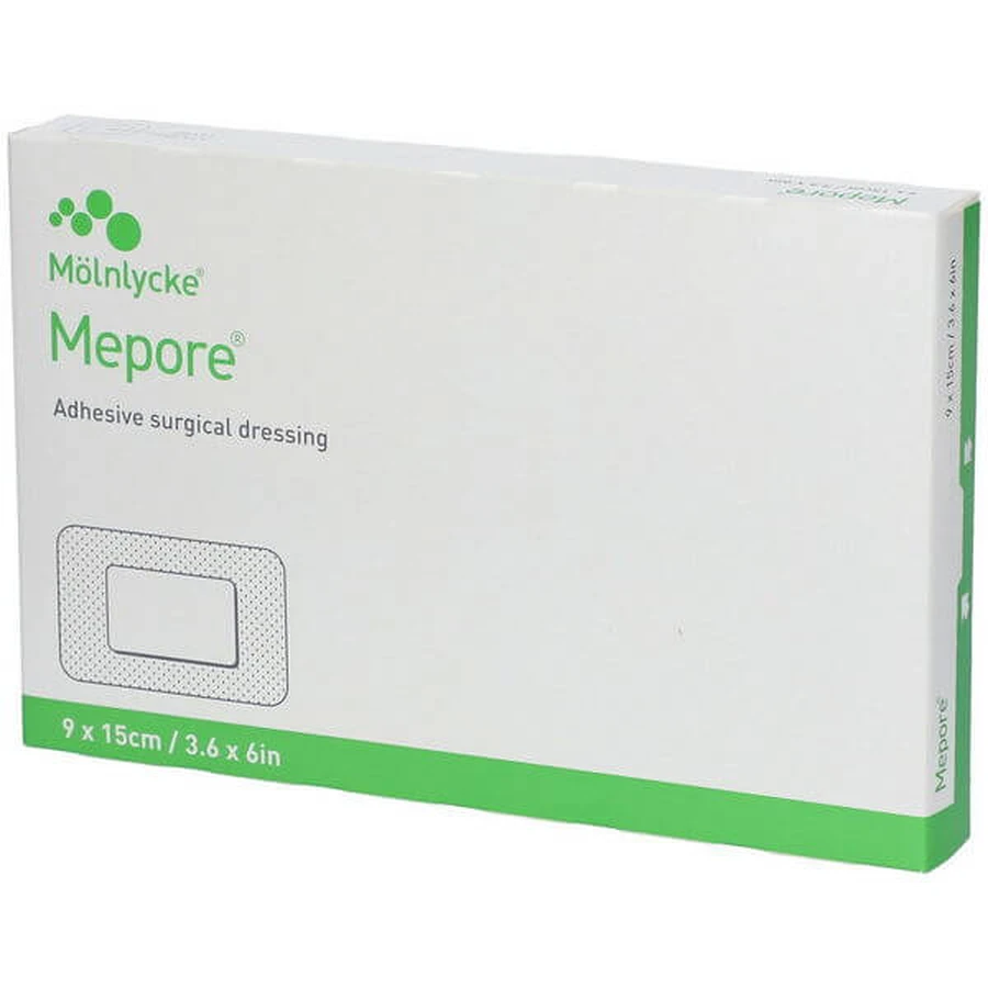 MEPORE MED.ADES.9X15CM 5P 671070