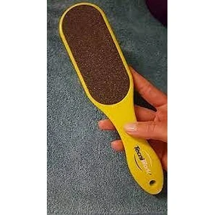ESCOFINA PIEL DE TERCIOPELO AMARILLA