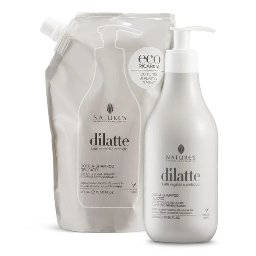 Nature's Dilatte Dusch-Shampoo Nachfüllpackung 400ml