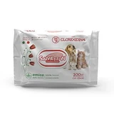 "XXL" BIODEGRADABLE HYGIENIC WIPES CF. (100 PCS) CHLORHEXIDINE *** TEMPORARILY MISSING FROM MANUFACTURER ***