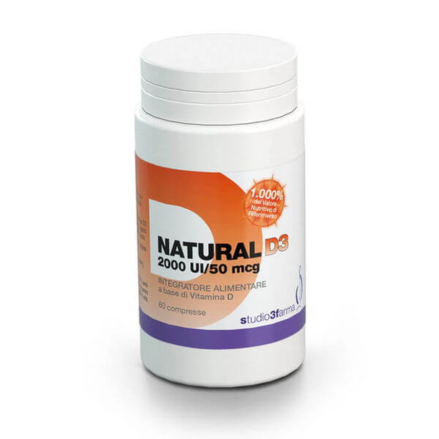 D3 NATUREL 60CPR